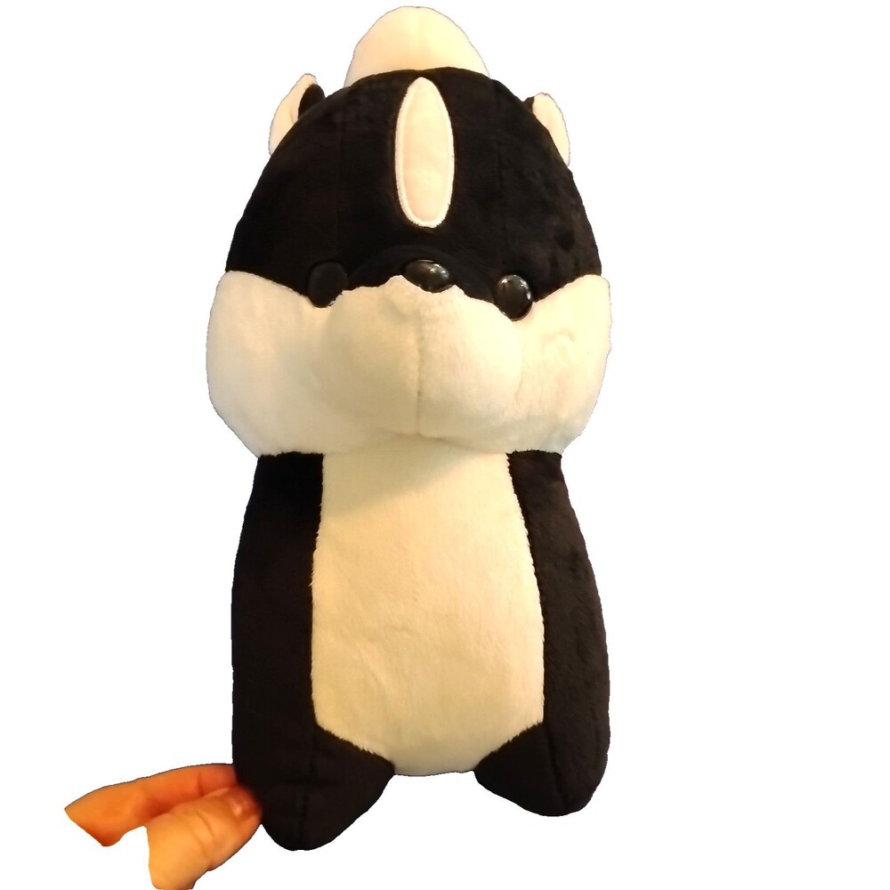 Bellzi Skunk  Black /White Plush Animal Plush Play Toy Zoo Daycare School